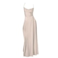 thumbnail image 1 of adviicd Robes de Plage d'Été pour Femmes Robe d'Été à Manches Courtes Col Rond Rayée Basique Unie pour Bureau Kaki,G, 1 of 5