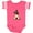 Football Pink and White, variant on Inktastic Shepherd Puppy Boys or Girls Baby Bodysuit