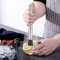 thumbnail image 1 of Varilla Para Triturar Hielo, Segura Y Saludable, Resistente Al Desgaste, De Acero Inoxidable, Para Cócteles, Utilizada En Cocinas Domésticas, Bares Y Restaurantes, 1 of 7