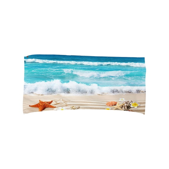 SLYNSHome Microfiber Beach Towels,Lightweight Oversized Sand Free Pool Towels Quick Dry Beach Accessories Vacation Essential Gift for Travel Pool Yoga Gym Sports - 55x27.5 inch