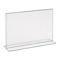 7 in. H x 11 in. W Acrylic Double-Sided Counter Top Sign Holder (Pack of 24)