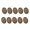 thumbnail image 2 of 10 Piezas Broches Broches Pin Disco Base Pad Bisel Cabujón en Blanco Bandejas Barra Trasera para ia, Ramillete, Etiquetas de Nombre Y Joyería Fa Bronce Baoblaze Joyas Cabochon en blanco, 2 of 8