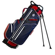 Club Champ Waterproof Stand Golf Bag, Red/ White/ Blue (JR988)