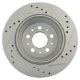 thumbnail image 3 of TRQ Rear Performance Brake Rotors Set Premium G-Coated Fits Select 2003-2014 Volvo XC90, 3 of 5