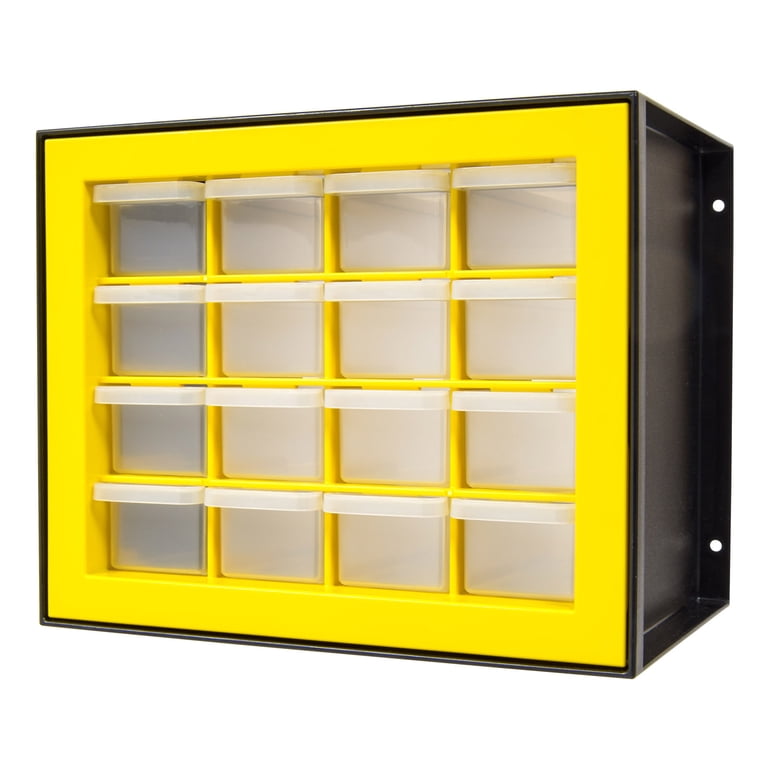 IRIS 16-Drawer Parts Cabinet, Plastic Hardware Organizer photo 3