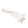 thumbnail image 1 of Llavero de carga multi del silicón del cable 3 en 1 cable de la carga compatible para USB micro/tipo C, 1 of 5