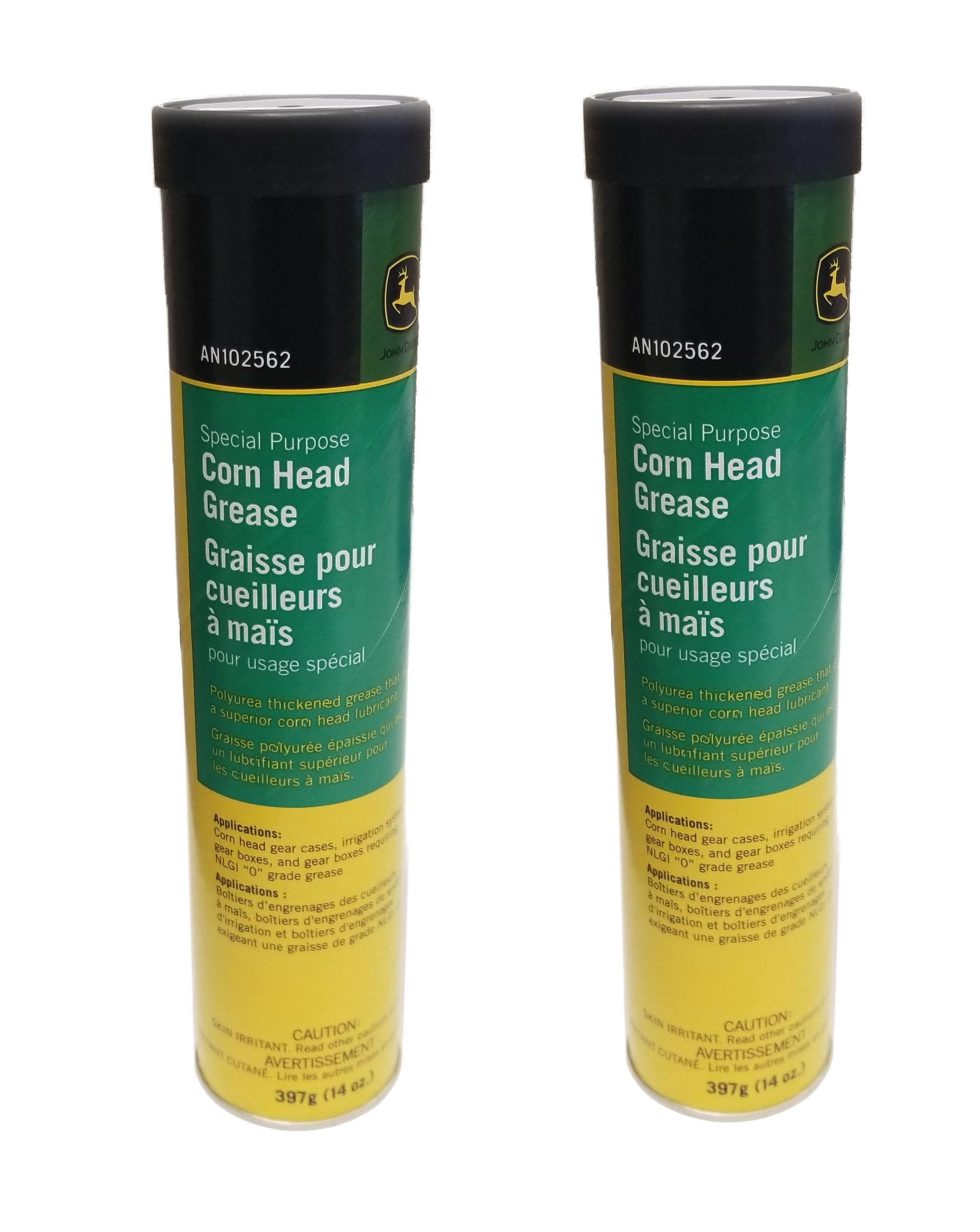 Genuine John Deere Corn Head Grease (2 Tubes) AN102562