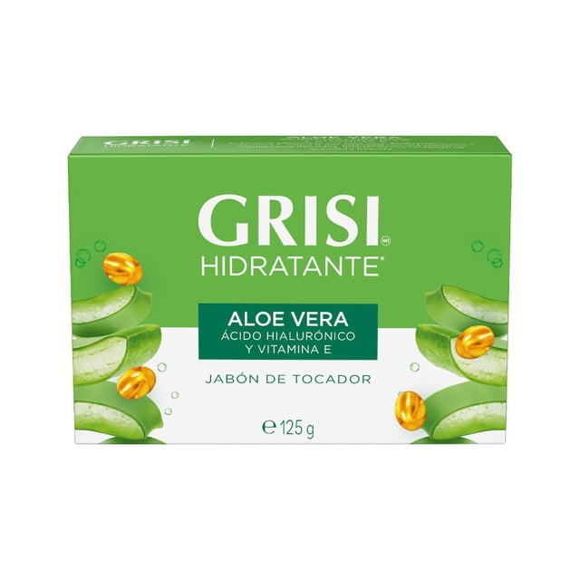 Jabon Grisi Aloe Vera + AH 125 g