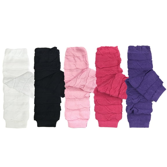Wrapables® Set of 5 Baby & Toddler Leg Warmer Collection Premium Value Pack, VS4