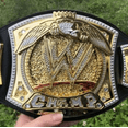 thumbnail image 5 of Wwe cinturón dorado de campeón de boxeo, cinturón de campeonato de Wwe, cinturón de ocupación de personajes de lucha libre, Gladiadores, juguetes de Cosplay, regalo de Halloween, 5 of 5