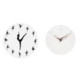 thumbnail image 1 of Reloj de pared silencioso con diseño de bailarina, encantador, decorativo para leer, para cocina, oficina, hogar, estudio, habitación, decoración colg, 1 of 8