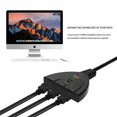 thumbnail image 4 of EZONEDEAL New Multi HDMI Switch Hub Splitter Adapter 4K 1080P Display Auto Cable HD TV, 4 of 5