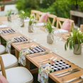 thumbnail image 4 of Easter Cloth Napkins, Spring Rabbit Sheep Duck Eggs Plants Black Plaid Washable and Reusable Dinner Napkins Set of 8, Table Napkin for Kitchen Party Birthday Wedding Hotel Housewarming 20"x20", 4 of 9