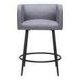 thumbnail image 3 of Horbat Collection Counter Stool Gray, 3 of 5