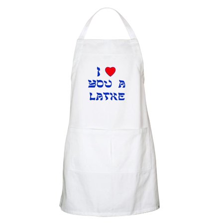 CafePress - I Love You A Latke BBQ Apron - Kitchen Apron with Pockets, Grilling Apron, Baking (Best Baked Potato On Grill)