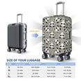 thumbnail image 3 of Salouo Panda With Crown And Stars Pattern Travel Dust-proof Suitcase Cover, Softside Suitcase Protector Luggage Cover Protector for 18-32inch ,Not Included Suitcase, 3 of 8