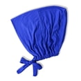 thumbnail image 1 of Pure silk cotton adjustable hair hiding hood cap elastic strap base small hat, 1 of 10