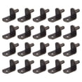 thumbnail image 1 of Uxcell Shelf Support Pegs L-Shaped Bracket Pegs Shelf Pin With Hole Copper Tone 5mm, 1 of 5