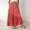 Red 2, variant on Tennis Skirts for Women Summer Elegant Summer Pleated Patchwork A-Line Skirt with High Waist Comfort Fit for Daily Casual Wear Coffee L