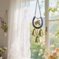 thumbnail image 5 of Fufafayo Metal Wind Chime, Wind Chime, Metal Horseshoe Shaped Bells, Outdoor Garden Courtyard Decor, Terrace Patio Hanging Ornament, Melodious Relaxation Gift, 5 of 6
