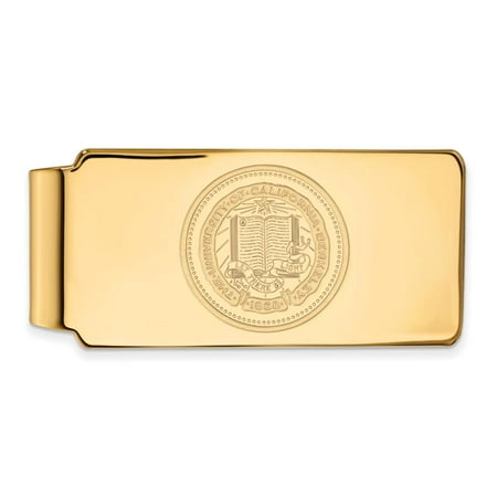 Cal Money Clip Crest (14k Yellow Gold)