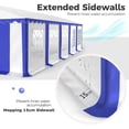 thumbnail image 2 of Quictent 16x32FT Stripe Blue&White Heavy Duty Party Tent Large Canopy Wedding Event Shelter, 2 of 6