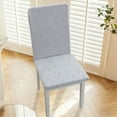 thumbnail image 5 of Horivan Stretch Dining Chair Covers Elastic Spandex Washable Covers for Kitchen, Restaurant, Wedding, Banquet, Universal Fit Chair Slipcovers with Flock Fabric, 5 of 6