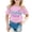 00-Pink759, variant on Tiijoy Birthday Girls Short Sleeve T-Shirt Summer Graphic Crew Neck T Shirt, Sizes 1-13
