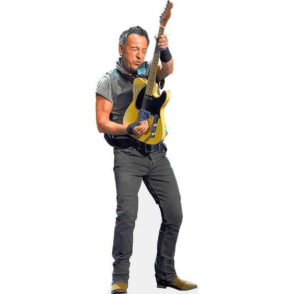Bruce Springsteen (Guitar) Lifesize Cardboard Cutout Standee