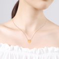 thumbnail image 4 of Collar de cadena jinwen contenedor de cremación dorado, 4 of 6