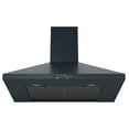 thumbnail image 2 of GE JVW5301FJDS Black Slate 30 inch Wall-Mount Pyramid Chimney Hood, 2 of 5