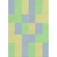 thumbnail image 1 of Ahgly Company Indoor Rectangle Patterned Green Novelty Area Rugs, 8' x 10', 1 of 6