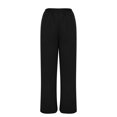 thumbnail image 4 of Kaemgyyd Womens Straight Leg Sweatpants Casual Stripe Workout Pants Comfy Stretch Soft Lounge Trousers with Pockets, 4 of 4