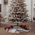 thumbnail image 4 of Bingfone Christmas Tree Skirt Mat Christmas Decoration Interior 48" -Rustic Door Handle Closeup, 4 of 6