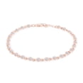 thumbnail image 2 of 2.30MM Round Cut Lab Created Moissanite Diamond Tennis Bracelet In 14k Rose Gold Plated 925 Sterling Silver Jewelry For Women (G-H Color, VVS Clarity, 1.86 Cttw) Size - 7.5 Inch, 2 of 3