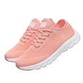 thumbnail image 3 of PEASKJP Womens Sneakers Women’s Running Shoes Tennis Fashion Walking Sneakers Lightweight Athletic Jogging Shoes Pink,8, 3 of 9