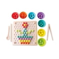 thumbnail image 1 of Time to Fiesta | Juguete Montessori, Tablero Figuras de Bolitas de Colores, 1 of 8