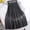 Black, variant on Leather Skirt For Women Pleated Extended Length Fall Winter Elastic High Waist A Line PU Leather Skirt Womens Skirts Green