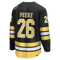 thumbnail image 3 of Men's Fanatics Andrew Peeke Black Boston Bruins Home Breakaway Player Jersey, 3 of 3