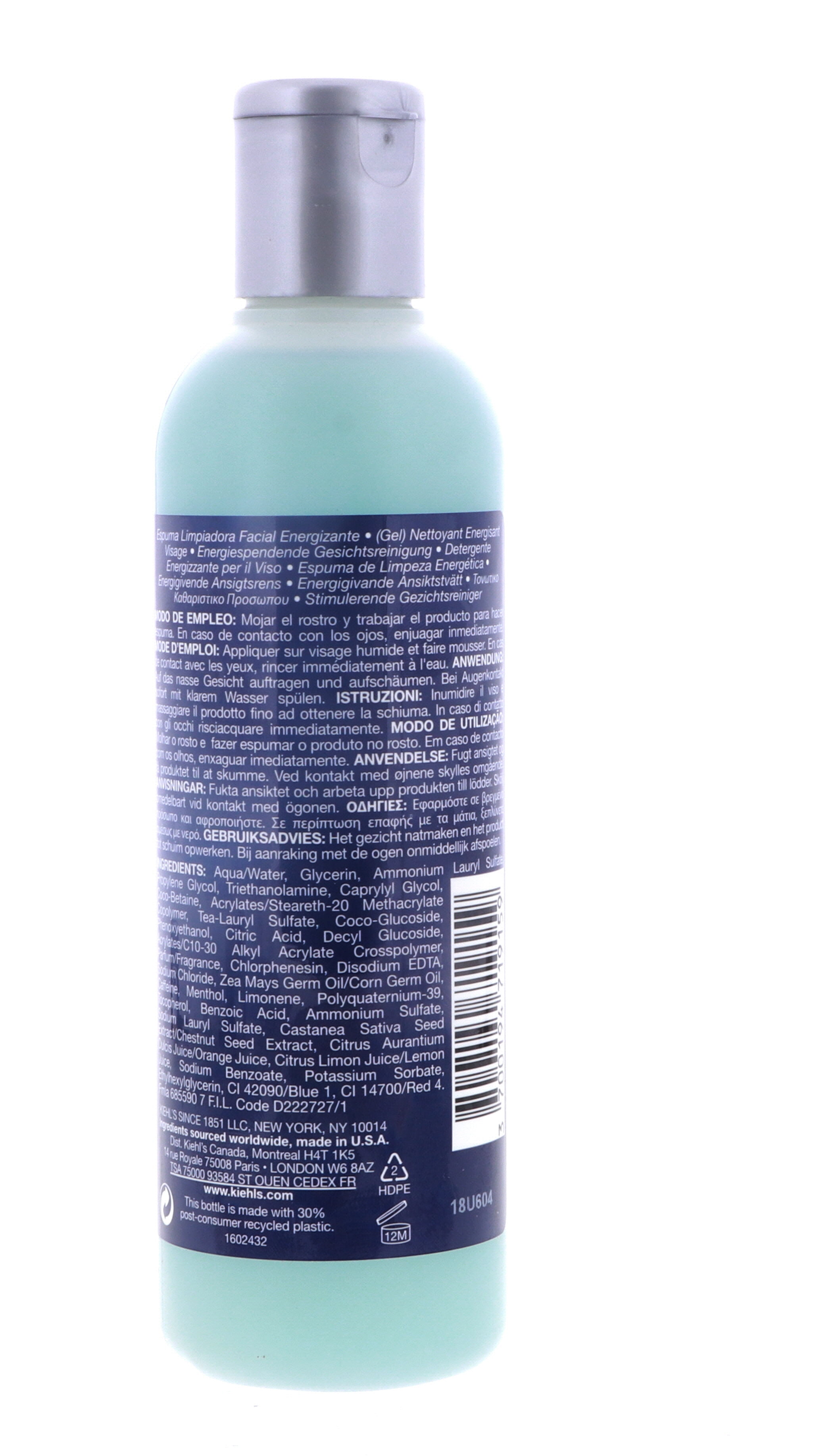 Sidar Kiehl's Facial Fuel Energizing Face Wash Gel Cleanser 250ml/8.4oz | # Catalogs PE4450