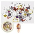 thumbnail image 4 of PENGXIANG DIY Hand Manicure Three Dimensional Butterfly Jewelry Heat Shrinkable Piece, 4 of 5