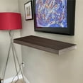 thumbnail image 1 of Cqxid Rack Under $15 Floating Storage Shelf Wall Mounted Suspended Partition Wooden Bathroom Storage Shelf Living Room Wall Storage Shelf Wall Mounted, 1 of 9