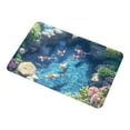 thumbnail image 2 of 3D Stereo Pond Diatomaceous Earth Rug Entryway Non Absorbent Mat Bathroom/Kitchen Oil Proof Foot Mat Realistic Decor Mat, 2 of 4