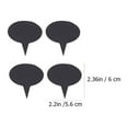 thumbnail image 2 of LABSERRON Garden Labels 10Pcs Simple Design Stone for Outdoor Plants 5.6x6cm, 2 of 8