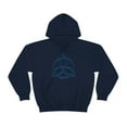thumbnail image 2 of Celtic Knot - Blue - Heavy Blend™ Hooded Sweatshirt, 2 of 9