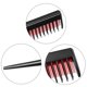 thumbnail image 4 of 3 Piece Triple Teasing Comb, Rat Tail Combs for Women, Tool Structure Tease Layers Rattail Comb, Rat Tail Comb for Back Combing Root Teasing, Adding V, 4 of 4