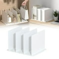 thumbnail image 2 of justharion Closet Shelf Dividers Partition for Kitchen, Office, Pantry Easily Install White 4 Grid, 2 of 8
