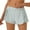Green, variant on Women's High Waisted Running Shorts Mesh Lined With 3 "quick Drying Exercise Fitness Exercise Shorts Women Spandex Workout Compression Shorts Women