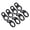 Black, variant on STEEL HAWK Stainless Steel Multi-Purpose Tie Down Strapping Hook Anchors for Mounting in The Garage, Work Shop, Truck, Trailer, Golf Cart, Fence (8-Pack) - Polished Stainless