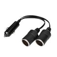 thumbnail image 4 of CableVantage 12V Double Power Dual Car Cigarette Lighter Socket Plug Adaptor Charger Splitter, 4 of 4